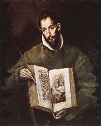 El Greco St Luke USA oil painting artist